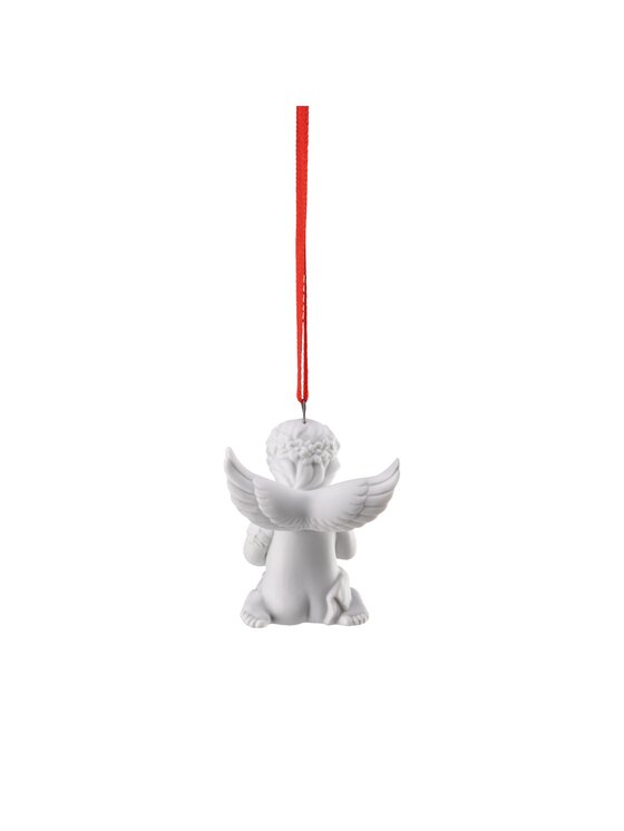 Rosenthal Rosenthal Figurka Anioł zawieszka z wiankiem Biały