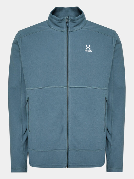Haglöfs Fleecová mikina Buteo Mid 605073 Modrá Basic Fit
