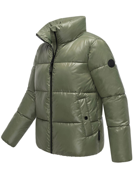 Marikoo Marikoo Kurtka zimowa Hazalee Zielony Regular Fit