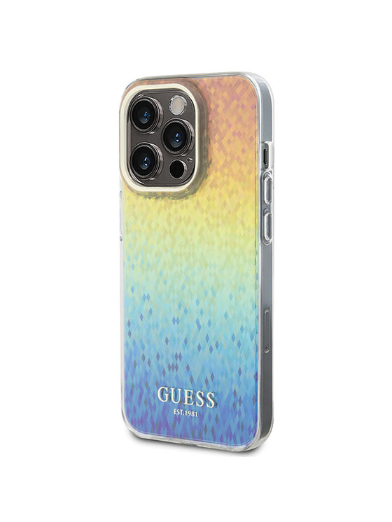 Guess Guess Etui na telefon iPhone 15 Pro Kolorowy
