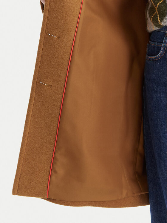 MAX&Co. MAX&Co. Palton de lână 2526016023200 Maro Regular Fit