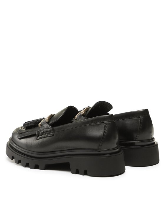 Badura Badura Loafersy 22SS24 Czarny