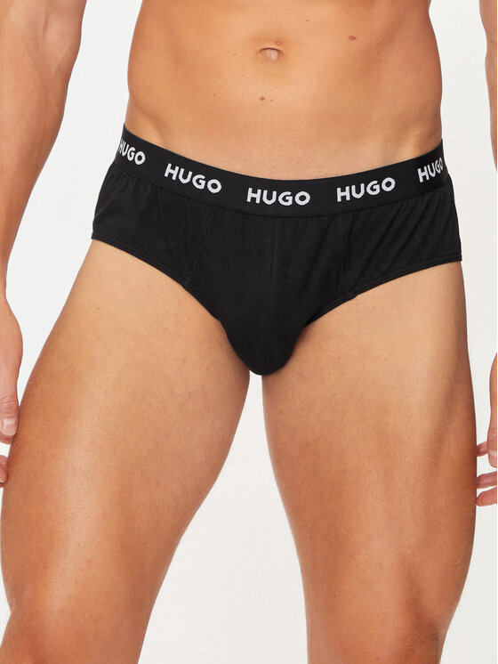 HUGO Hugo Set od 3 para muških slip gaća 50517879 Šarena