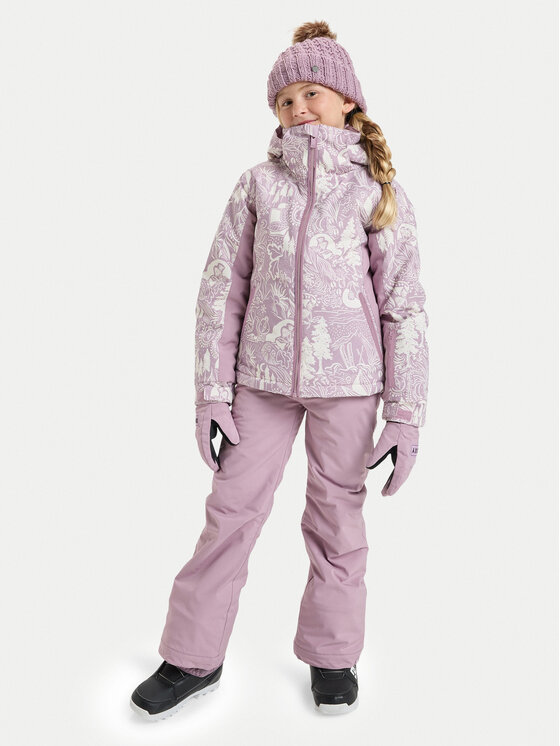 Roxy Roxy Geacă pentru snowboard Free Jet ERGTJ03198 Roz Slim Fit