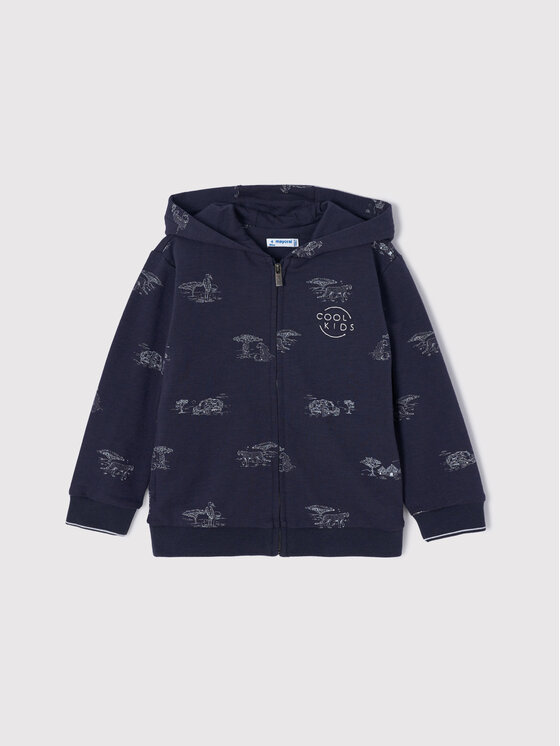 Felpa 3408 Blu scuro Regular Fit