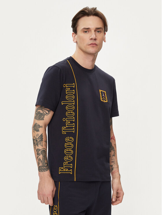 Aeronautica Militare Aeronautica Militare Majica 241TS2225J595 Mornarsko modra Regular Fit