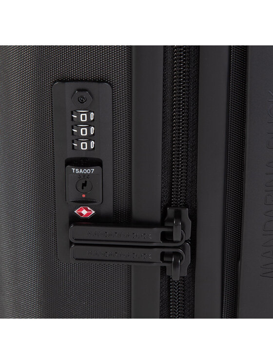 Mandarina Duck Mandarina Duck Valigia da cabina Tank Case P10FSV22 Nero