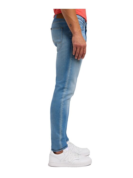 Lee Lee Jeansy 112349205 Niebieski Skinny Fit