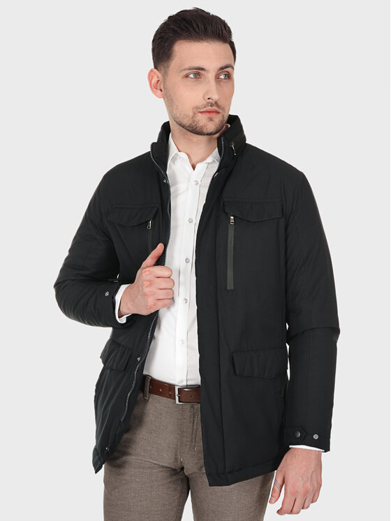 Evenemen Evenemen Kurtka przejściowa ALVAR Granatowy Slim Fit