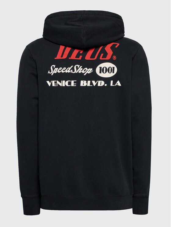 Deus Ex Machina Deus Ex Machina Світшот Tin-Lizzie DMF228395 Чорний Regular Fit