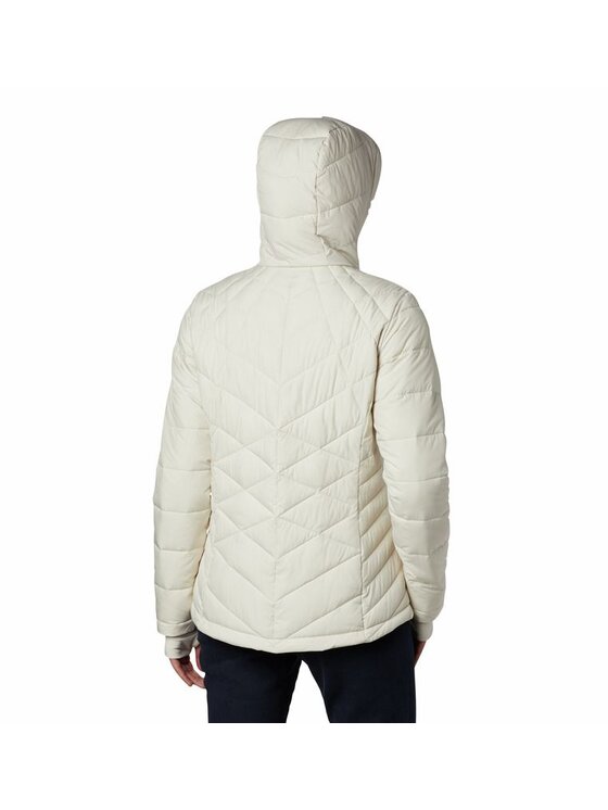 Columbia Columbia Kurtka zimowa Heavenly Hooded Jacket 1738151191 Biały Regular Fit