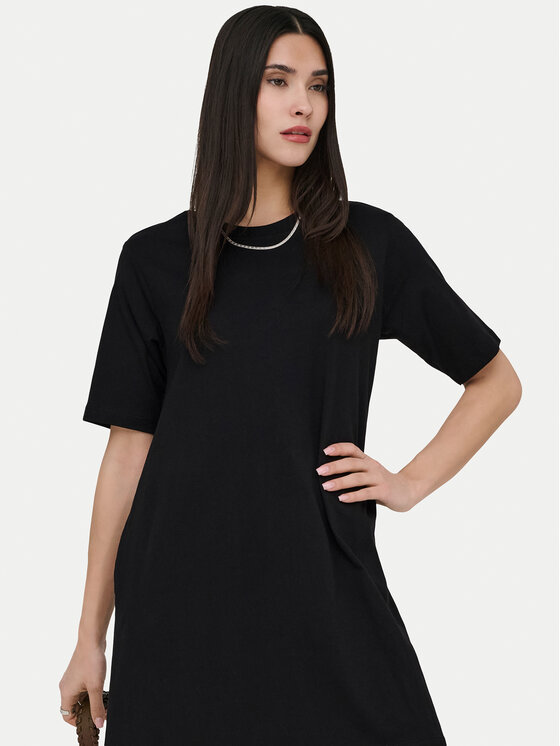 ONLY ONLY Hétköznapi ruha Mara 15374631 Fekete Oversize