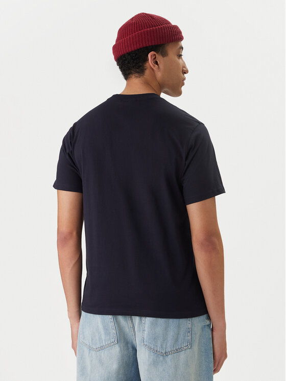 Hunter Hunter T-shirt Essentials HARM0085252 Tamnoplava Regular Fit