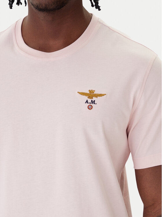 Aeronautica Militare Aeronautica Militare Футболка 261TS1580UJ00372 Рожевий Regular Fit