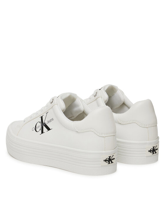 Calvin Klein Jeans Calvin Klein Jeans Tenis superge YW0YW00847 Bela