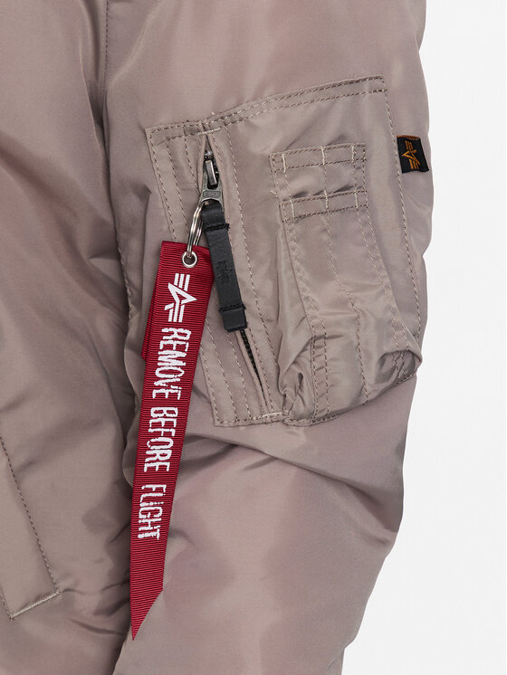 Alpha Industries Alpha Industries Kurtka bomber MA-1 191103 Beżowy Regular Fit