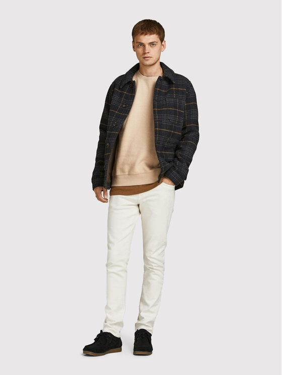 Jack&Jones Jack&Jones Majica dugih rukava Star 12208182 Bež Regular Fit