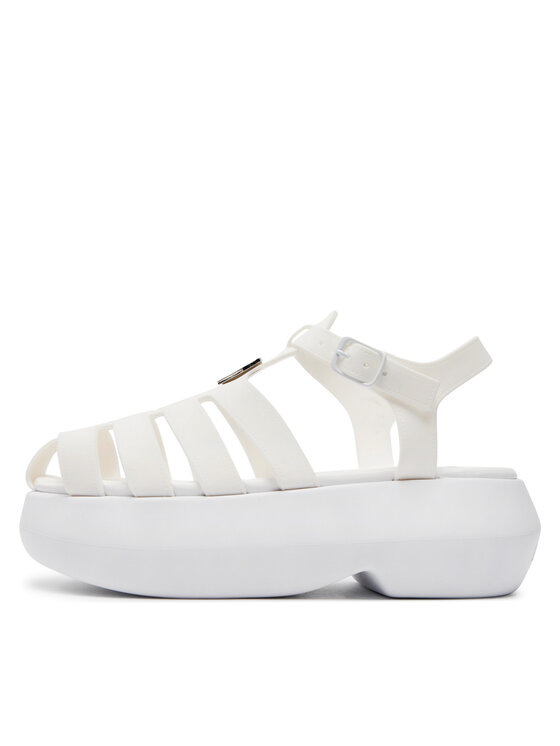 LOVE MOSCHINO Sandale JA16247I0II38100 Alb | Modivo.ro