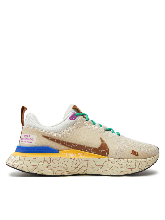 Nike Nike Tenisice za trčanje React Infinity Run Fk 3 Prm DZ3025 001 Bež