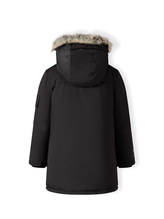 minoti minoti Kurtka zimowa 19coat70 Czarny Regular Fit