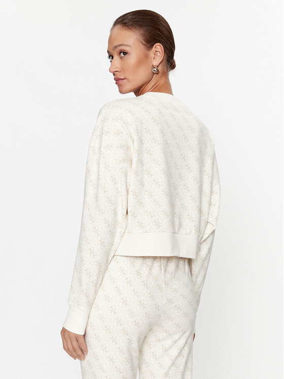 Guess Guess Sweatshirt W3BQ22 K9R31 Écru Regular Fit