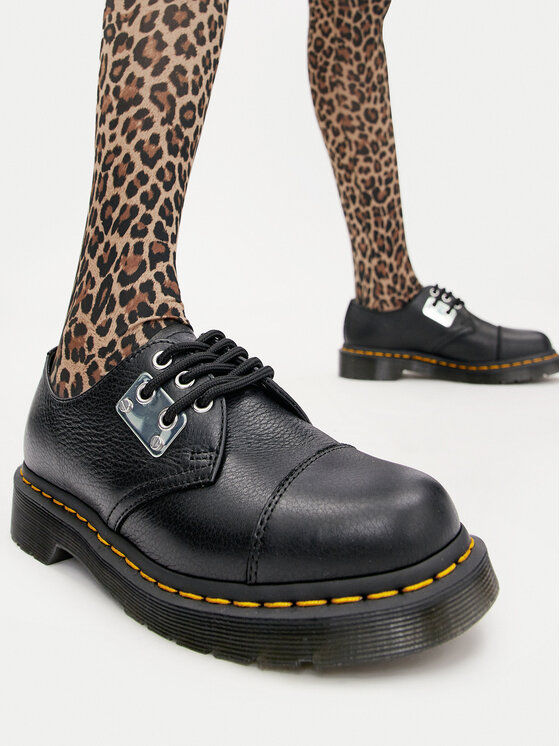 Dr. Martens Dr. Martens Берци 1461 Metal Plate 31684001 Чорний