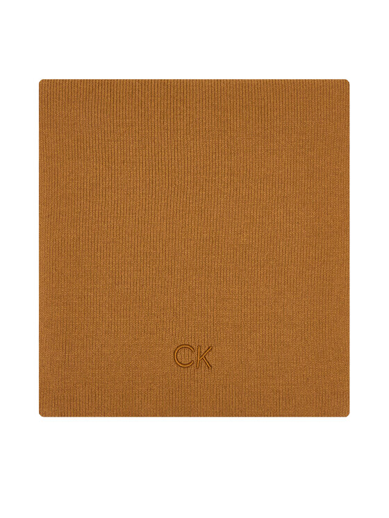 Calvin Klein Calvin Klein Schal Embroidery Fine K60K612601 Braun