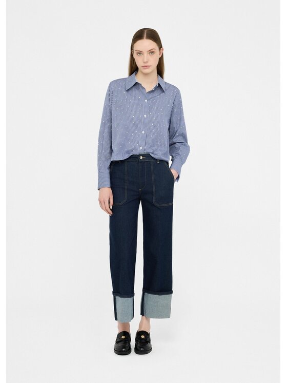 Liu Jo Liu Jo Jeans UF5184D492577000 Celeste Regular Fit