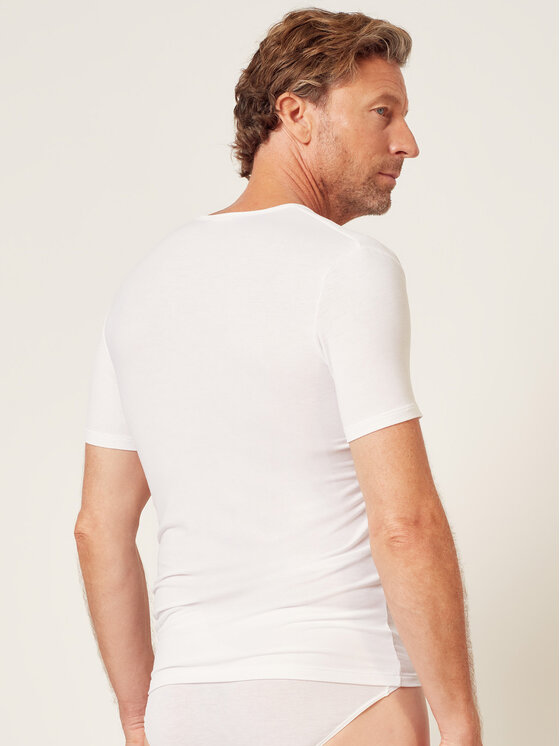 Huber Huber Tričko 110053 Biela Slim Fit