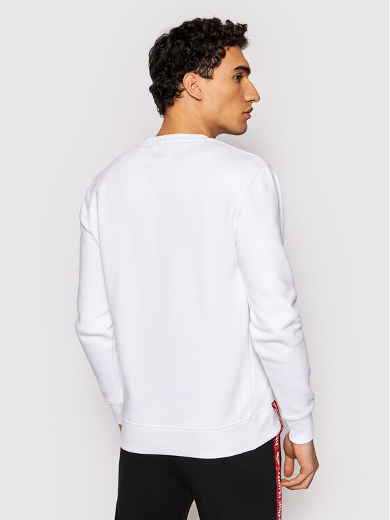 Alpha Industries Alpha Industries Μπλούζα Basic 188307 Λευκό Regular Fit