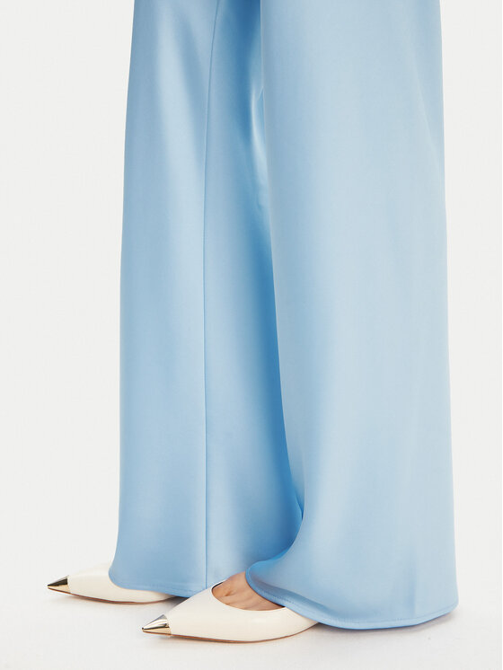 Imperial Imperial Pantaloni din material P5R7JBA Albastru celest Regular Fit