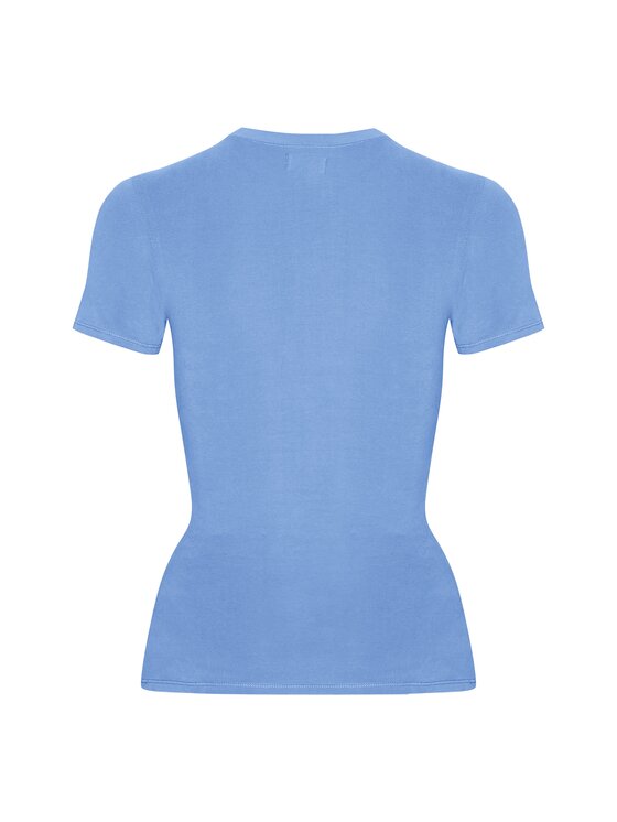 Style Republic Style Republic T-Shirt Shortsleeve Basic Niebieski jasny Curvy Fit
