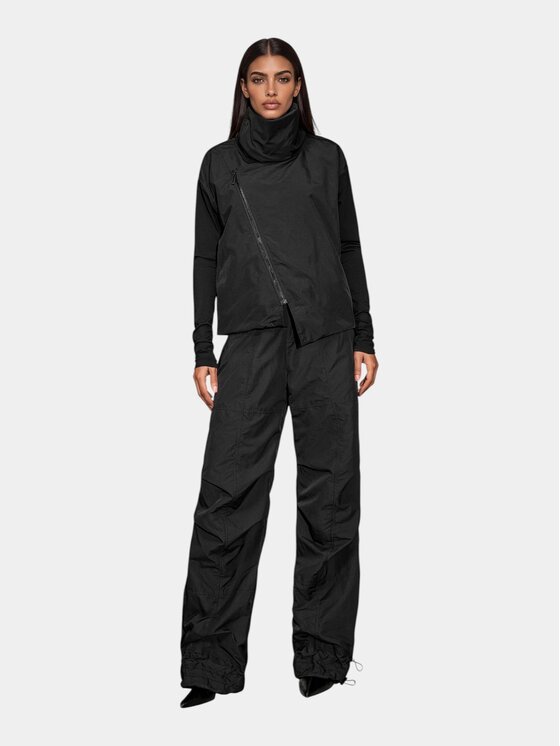 MADE BY SOCIETY MADE BY SOCIETY Kurtka anorak Vanter - H27841 Czarny Basic Fit