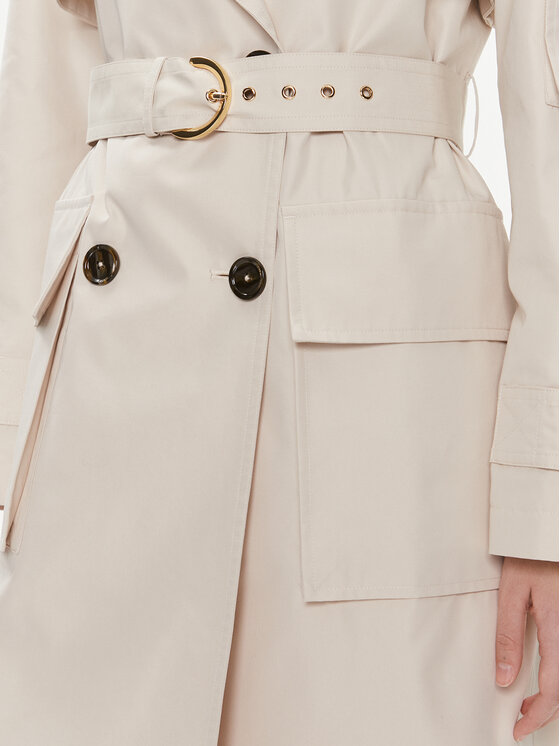 PINKO Pinko Trench Titano 103087 A1MC Bež Regular Fit