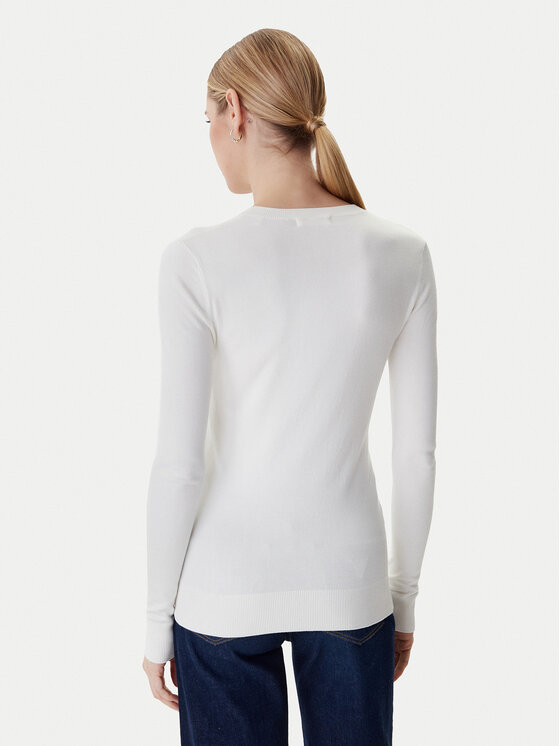 Guess Guess Sveter W6RR49 Z2NQ2 Écru Regular Fit
