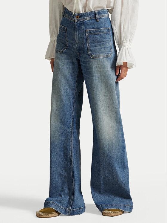 Polo Ralph Lauren Polo Ralph Lauren Jeans hlače 211A96155001 Modra Regular Fit