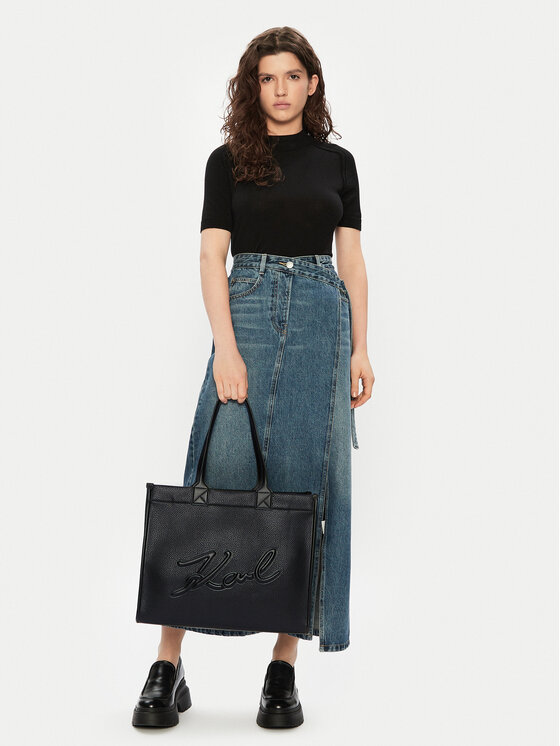 KARL LAGERFELD KARL LAGERFELD Rankinė A1W30041 Juoda