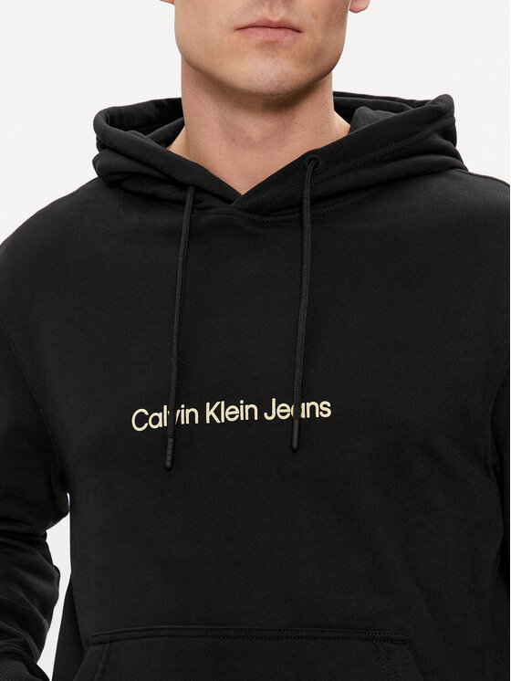 Calvin Klein Jeans Calvin Klein Jeans Μπλούζα Frequency Logo J30J325353 Μαύρο Regular Fit