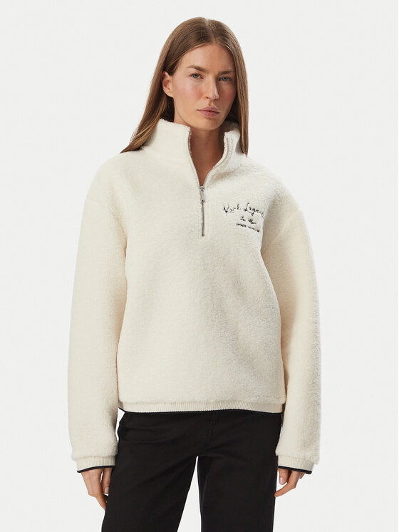 KARL LAGERFELD KARL LAGERFELD Fleece B4W44010 Κρεμ Regular Fit