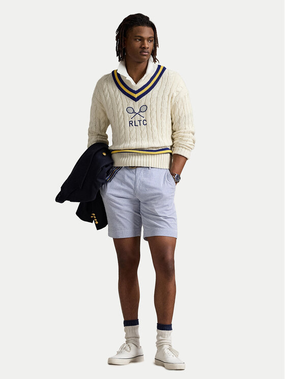 Polo Ralph Lauren Polo Ralph Lauren Шорти з тканини 710862767001 Блакитний Straight Fit