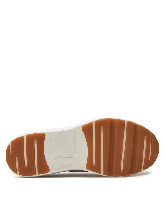 Clarks Clarks Sneakersy Tivoli Zip 26176650 Écru