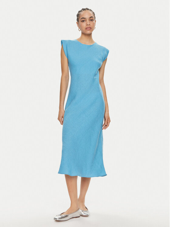 Marella Marella Rochie de vară Hidalgo 2413221192 Albastru Regular Fit