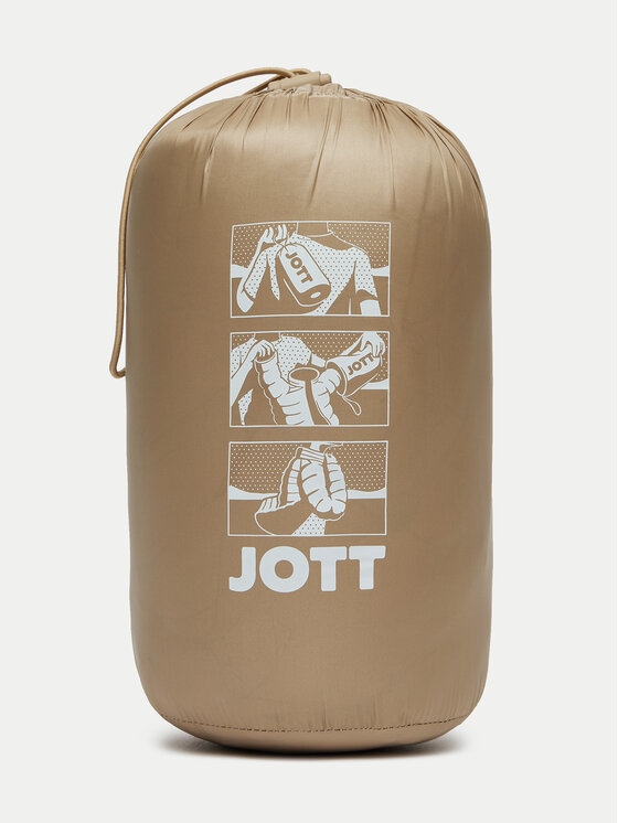 Jott Jott Kurtka puchowa Cha P000WDOW02 Beżowy Slim Fit