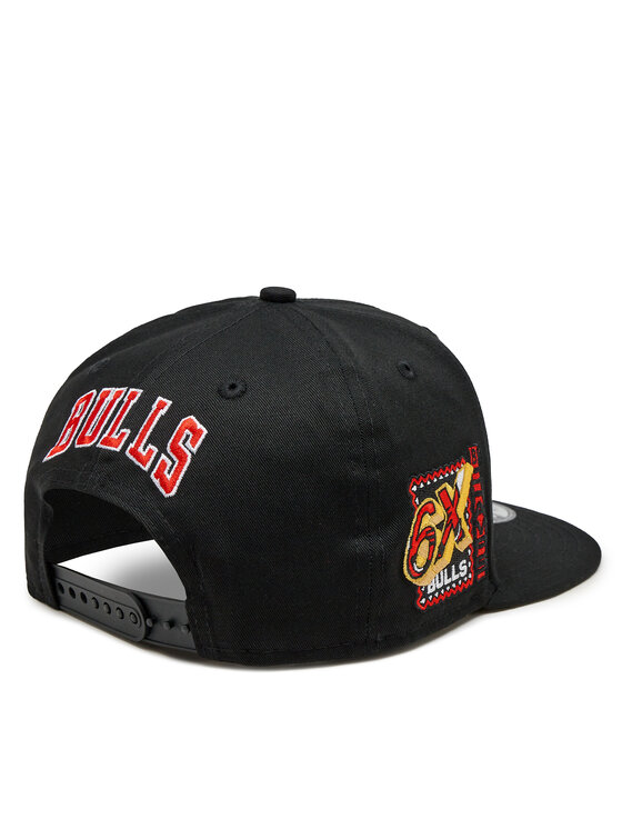New Era New Era Бейсболка Nba Patch 950 Bulls Blkfdr 60364257 Чорний