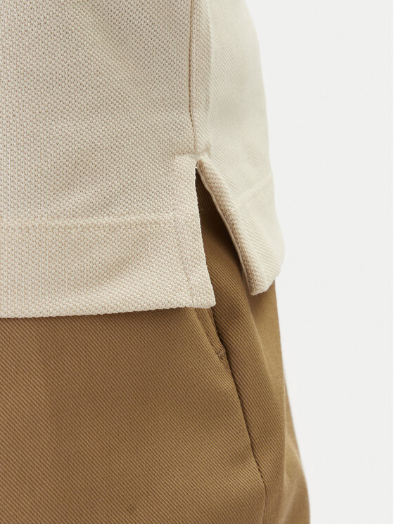 BOSS BOSS Polokošile Pallas 50553564 Krémová Regular Fit