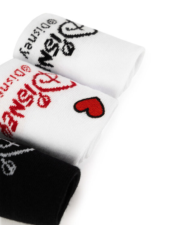 Mickey&Friends Mickey&Friends 2er-Set hohe Kindersocken ACCCS-SS24-338DSTC Schwarz