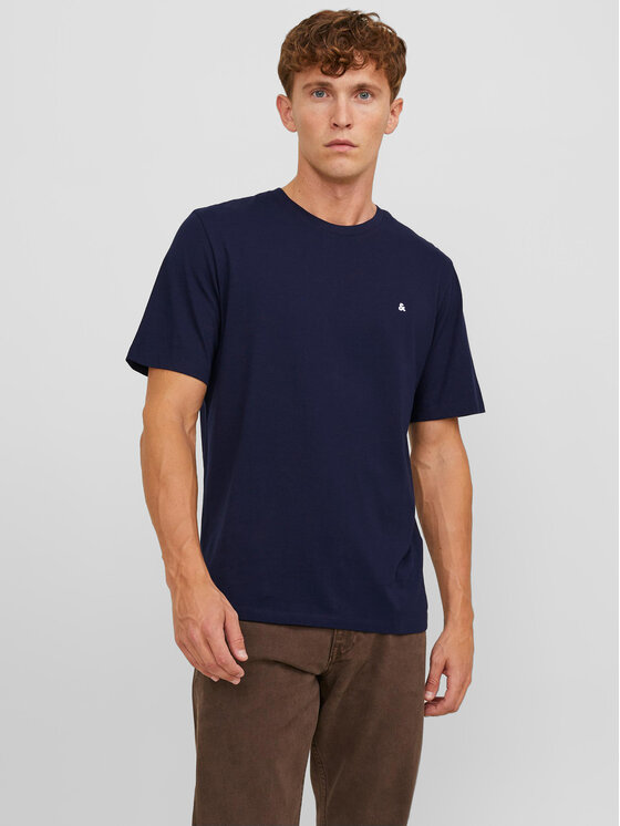 Jack&Jones T-krekls Paulos 12245087 Zils Standard Fit