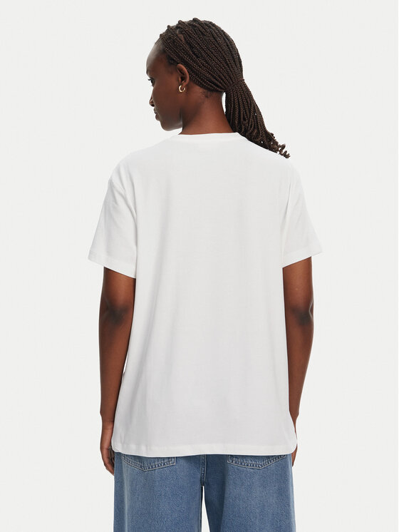 Liu Jo Liu Jo Tricou WA5260 JS003 M9445 Alb Regular Fit