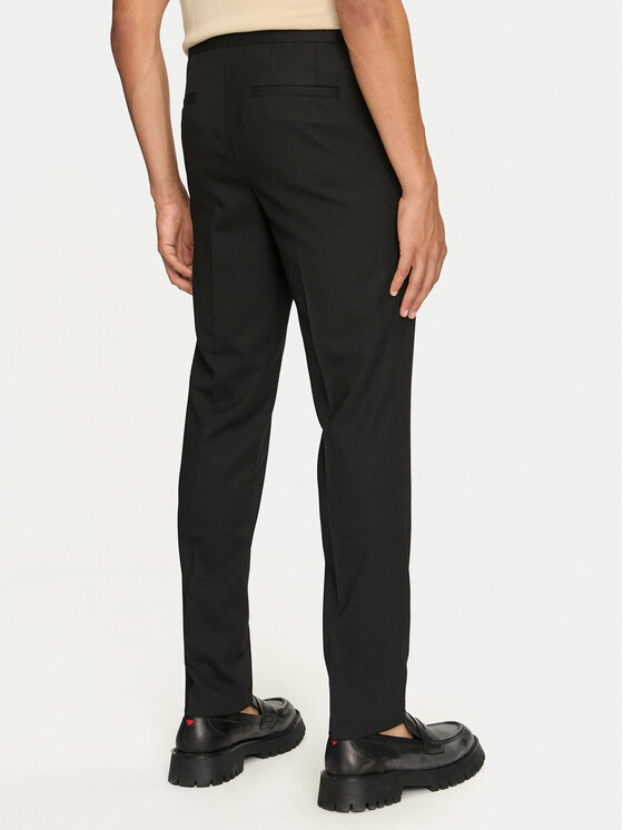 HUGO Hugo Riidest püksid Getlin243F2X 50519673 Must Slim Fit