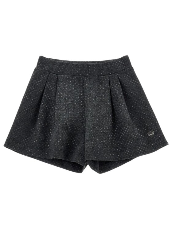 Monnalisa Monnalisa Pantaloncini q-bab-67781 Grigio Regular Fit